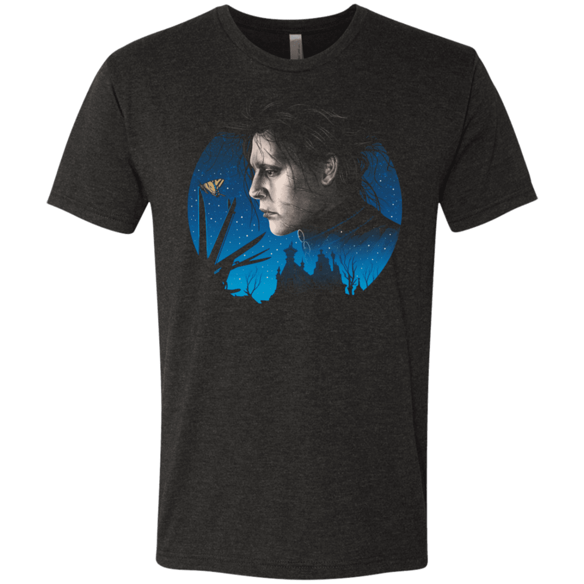 T-Shirts Vintage Black / S Scissored Gentleman Men's Triblend T-Shirt