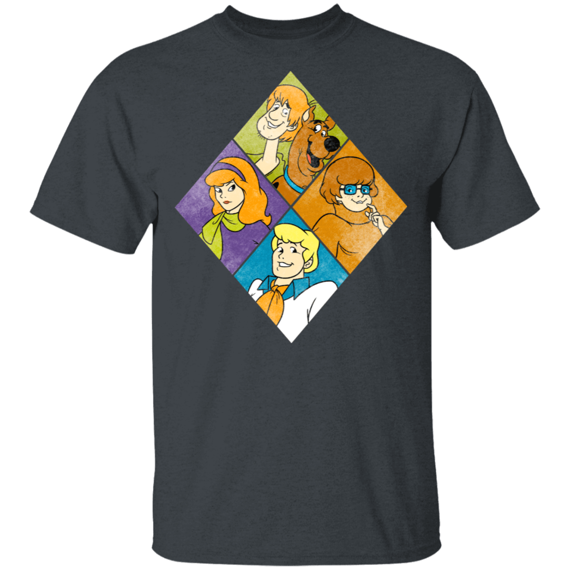 T-Shirts Dark Heather / S Scooby And The Gang T-Shirt