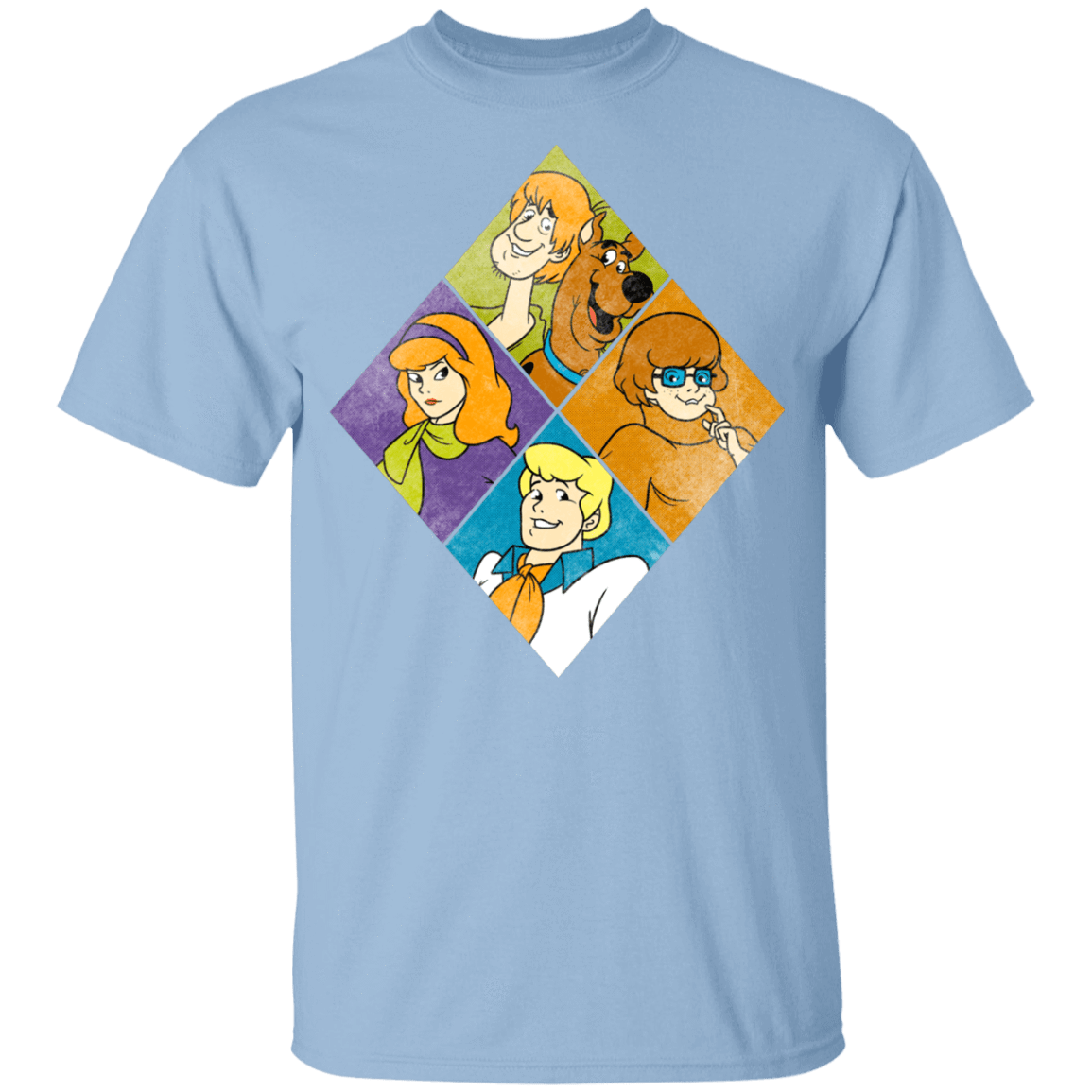 T-Shirts Light Blue / YXS Scooby And The Gang Youth T-Shirt