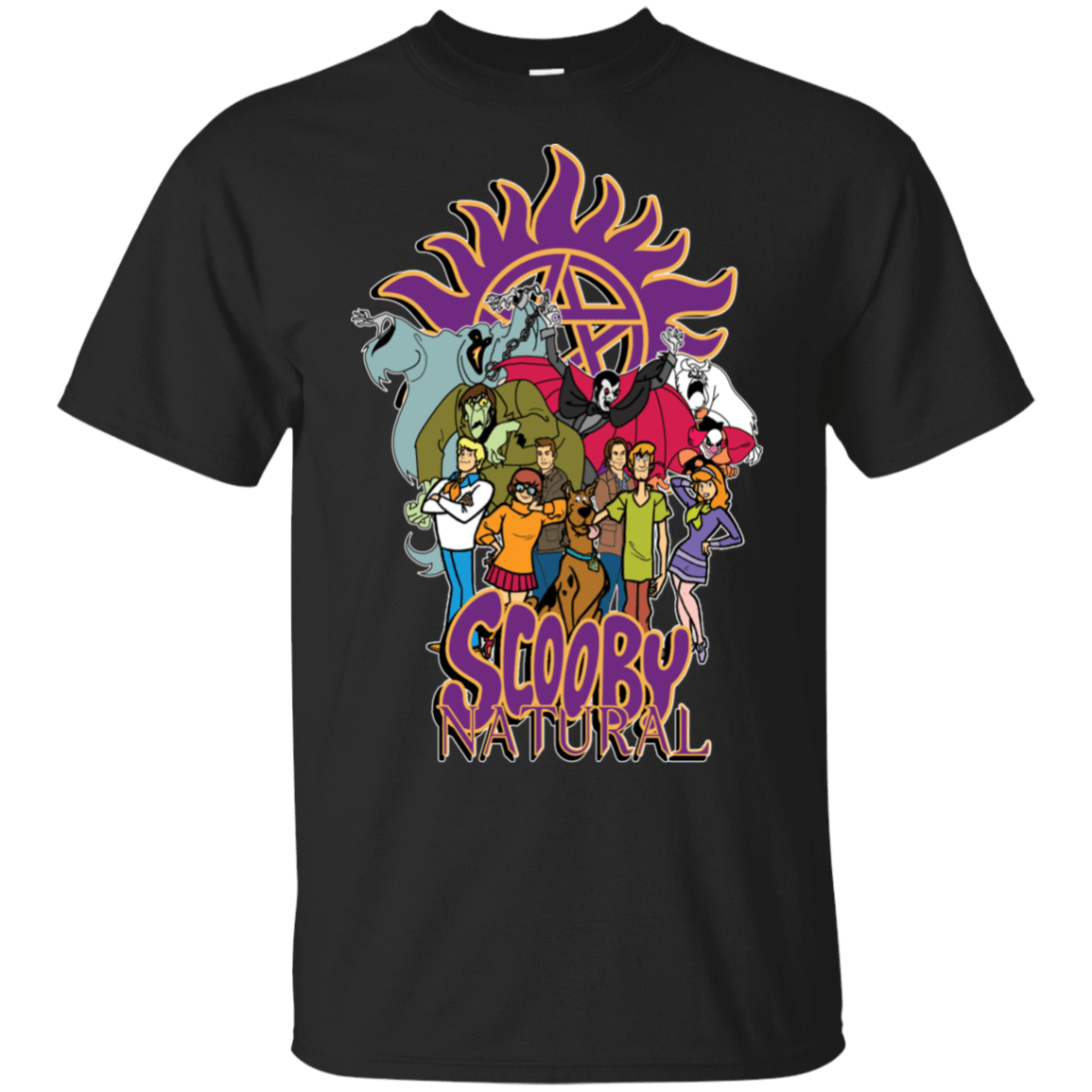 T-Shirts Black / S Scooby Natural T-Shirt