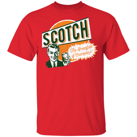 T-Shirts Red / S Scotch Retro Worn T-Shirt