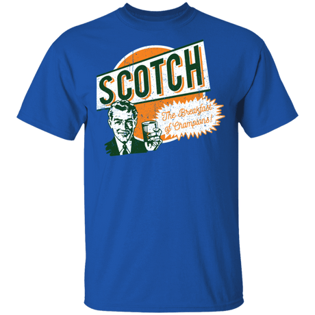 T-Shirts Royal / S Scotch Retro Worn T-Shirt