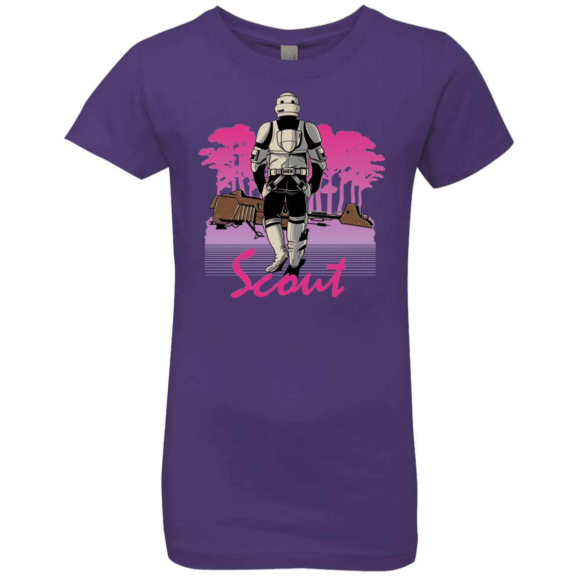 T-Shirts Purple Rush / YXS SCOUT DRIVE Girls Premium T-Shirt