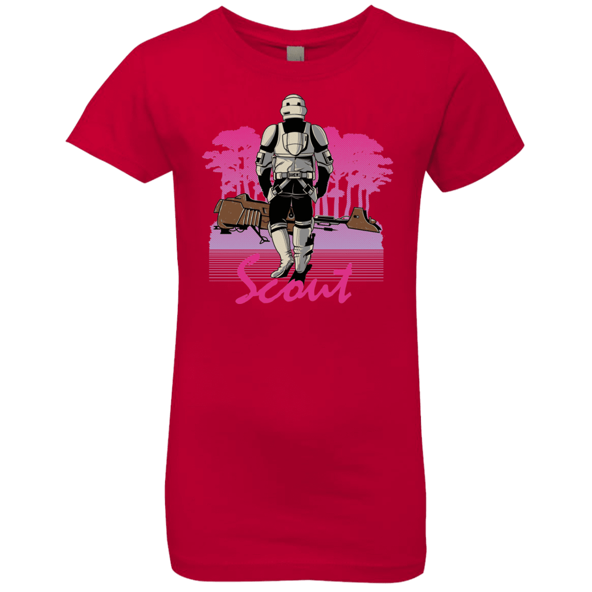 T-Shirts Red / YXS SCOUT DRIVE Girls Premium T-Shirt