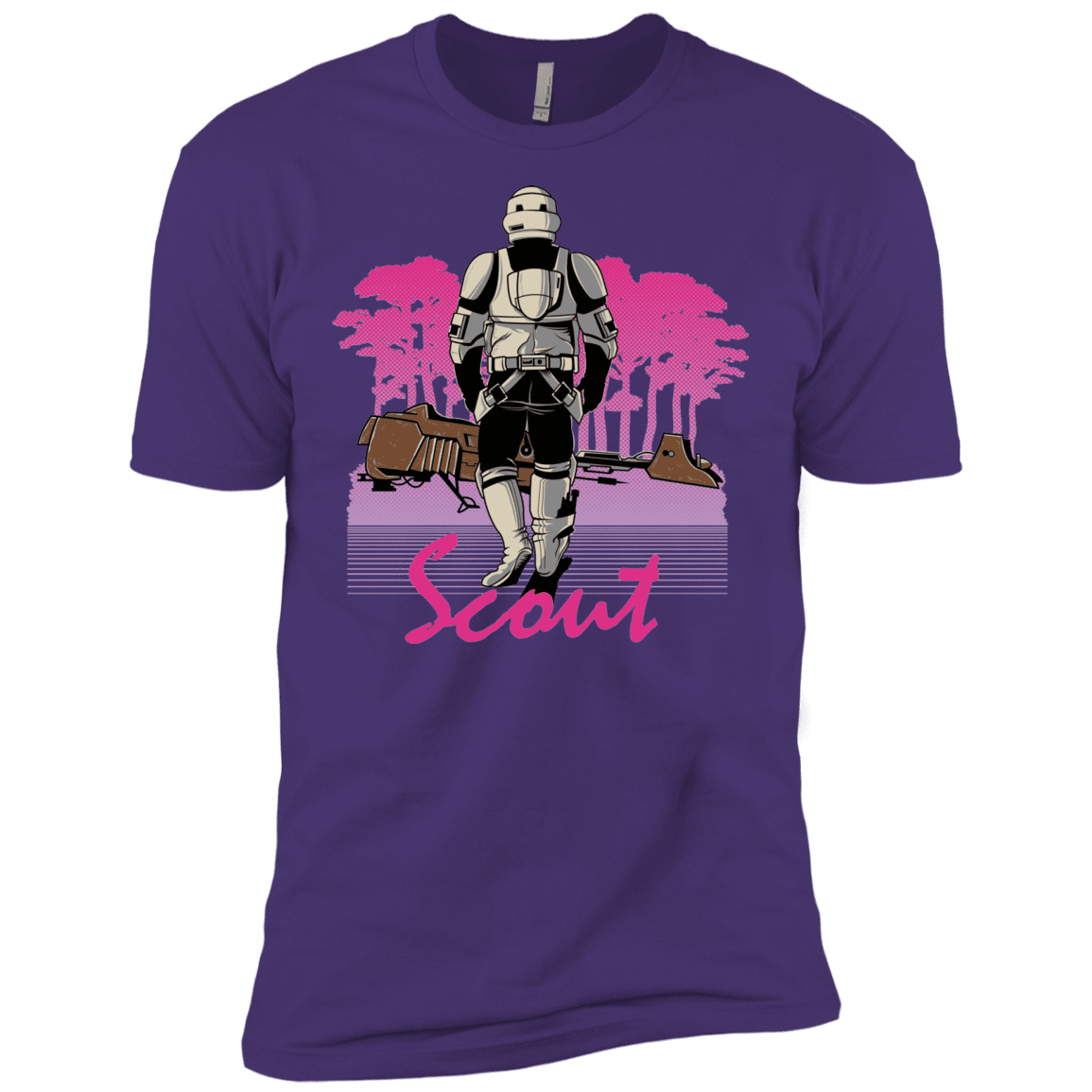T-Shirts Purple Rush/ / X-Small SCOUT DRIVE Men's Premium T-Shirt