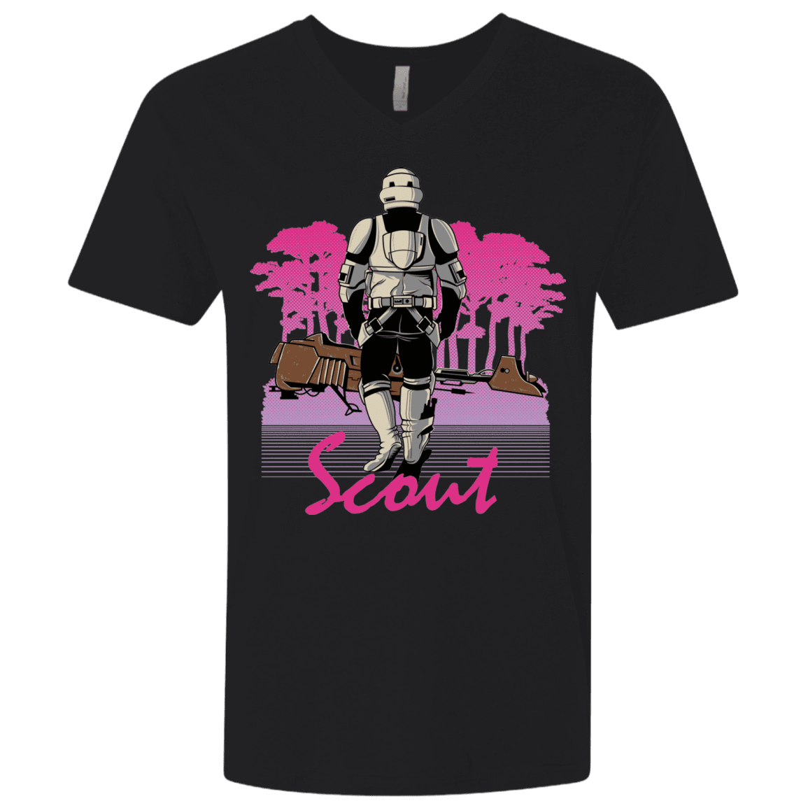 T-Shirts Black / X-Small SCOUT DRIVE Men's Premium V-Neck