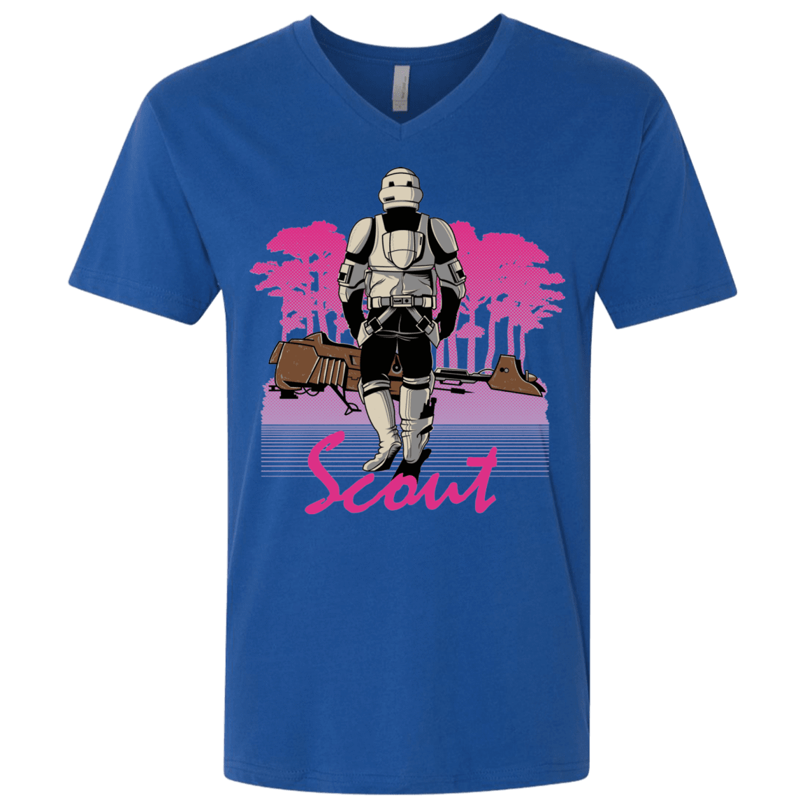 SCOUT DRIVE Men's Premium V-Neck
