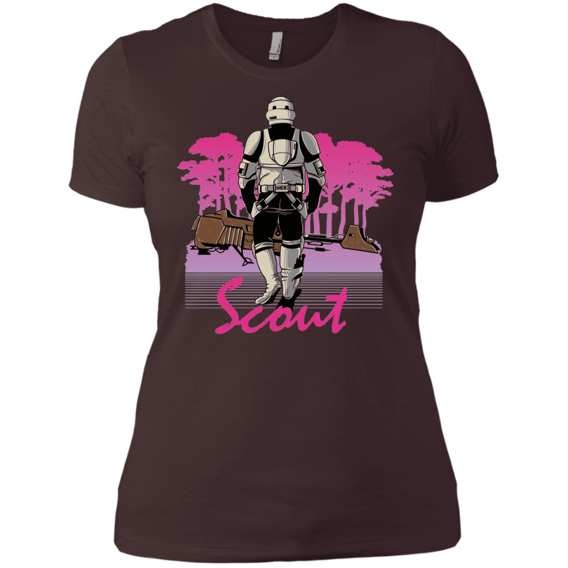 T-Shirts Dark Chocolate / X-Small SCOUT DRIVE Women's Premium T-Shirt