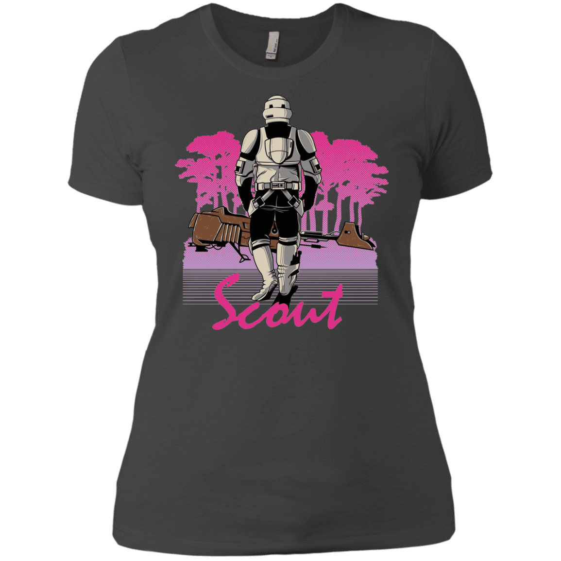 T-Shirts Heavy Metal / X-Small SCOUT DRIVE Women's Premium T-Shirt