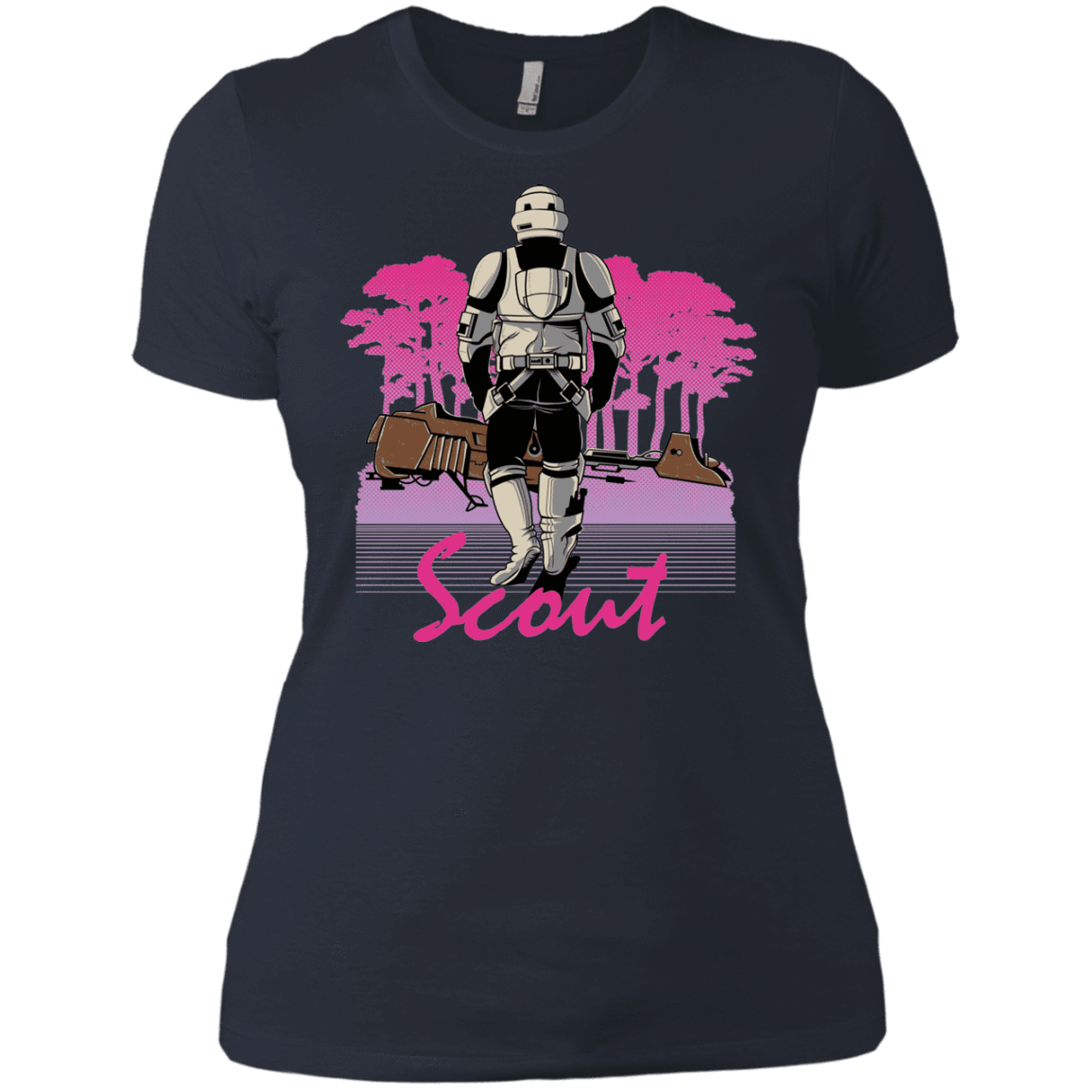 T-Shirts Indigo / X-Small SCOUT DRIVE Women's Premium T-Shirt
