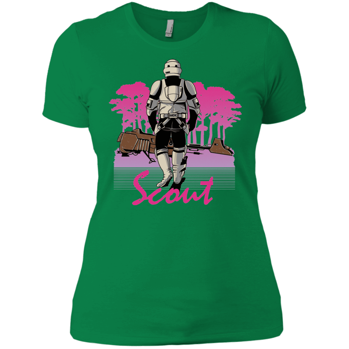 T-Shirts Kelly Green / X-Small SCOUT DRIVE Women's Premium T-Shirt