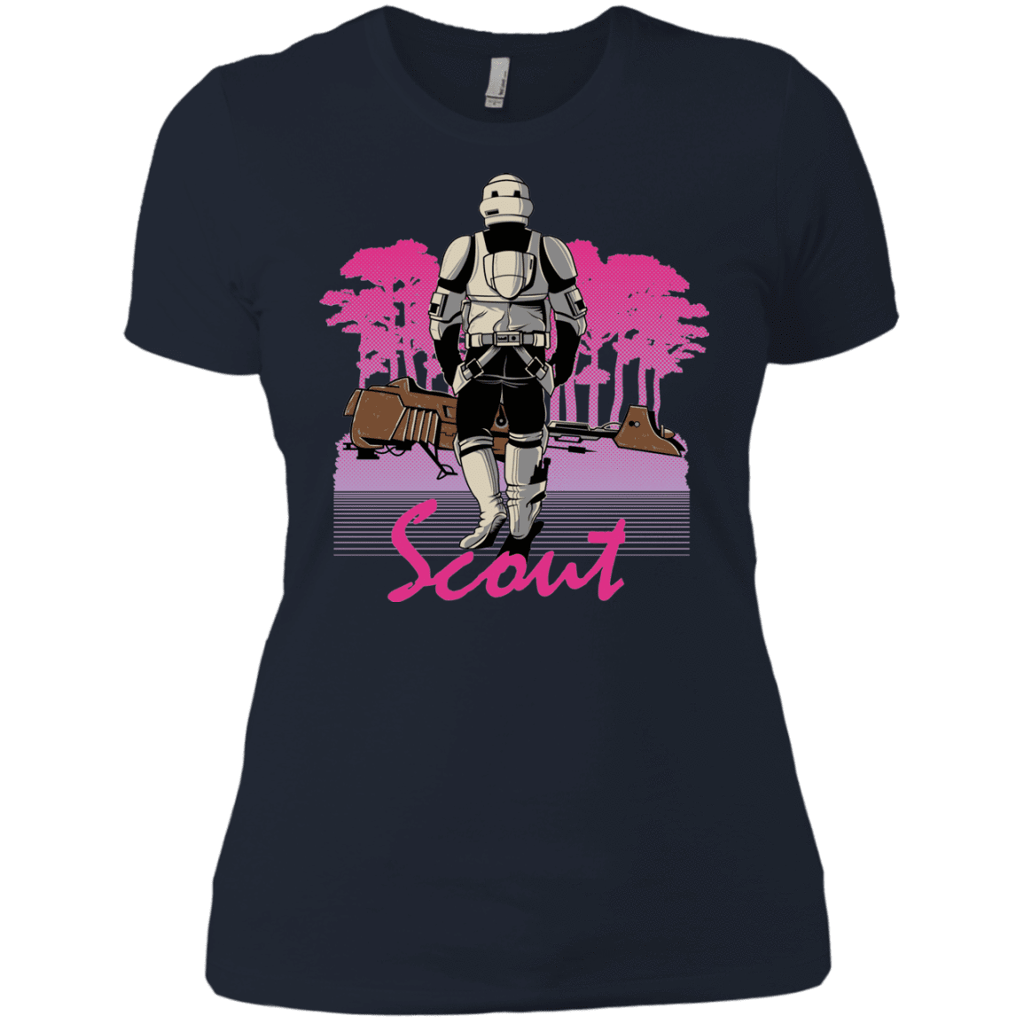 T-Shirts Midnight Navy / X-Small SCOUT DRIVE Women's Premium T-Shirt