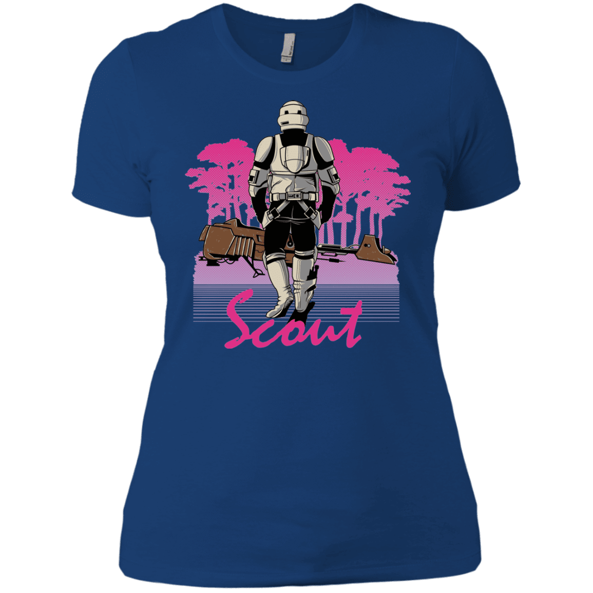 T-Shirts Royal / X-Small SCOUT DRIVE Women's Premium T-Shirt