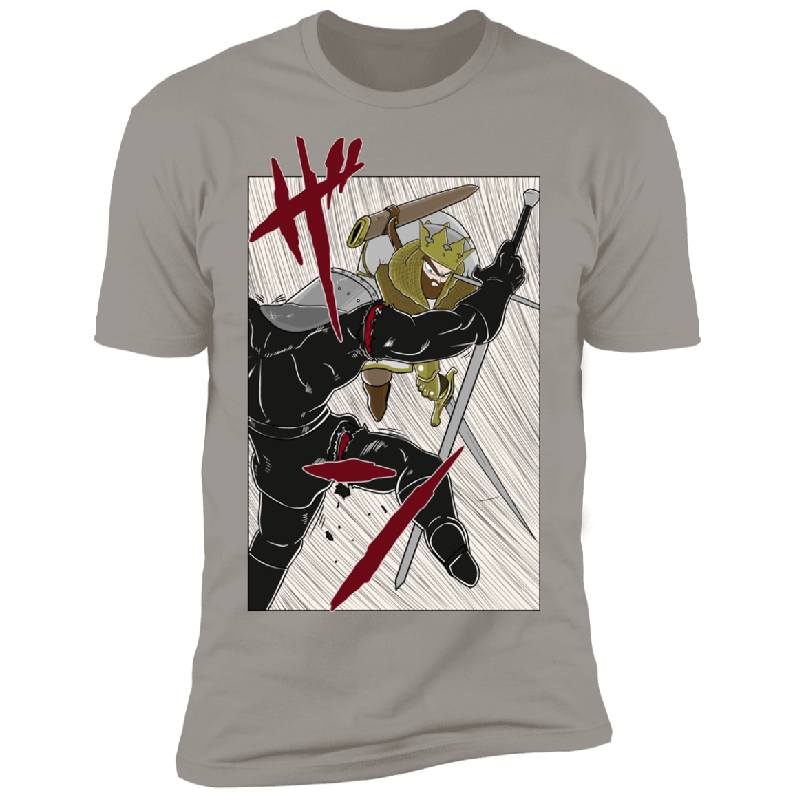 T-Shirts Light Grey / S Scratch Men's Premium T-Shirt