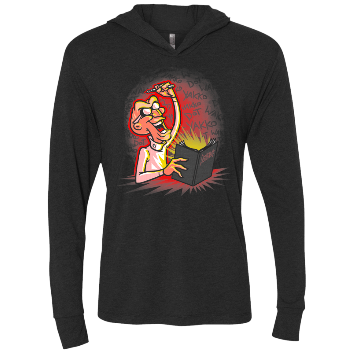 T-Shirts Vintage Black / X-Small SCRATCHYS REVENGE Triblend Long Sleeve Hoodie Tee