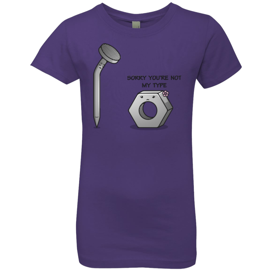 T-Shirts Purple Rush / YXS Screw this Girls Premium T-Shirt