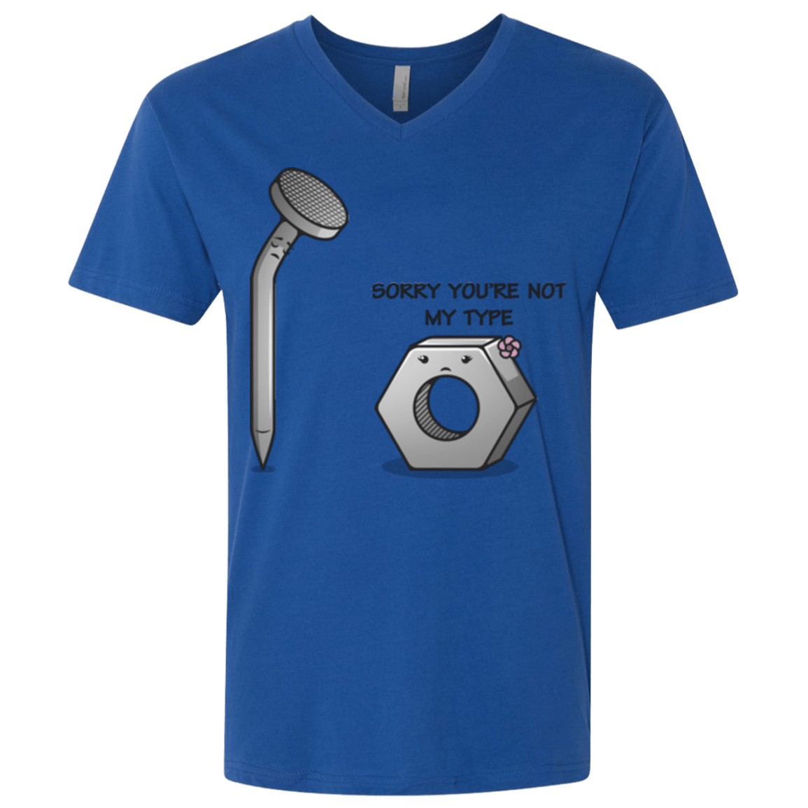 T-Shirts Royal / X-Small Screw this Men's Premium V-Neck