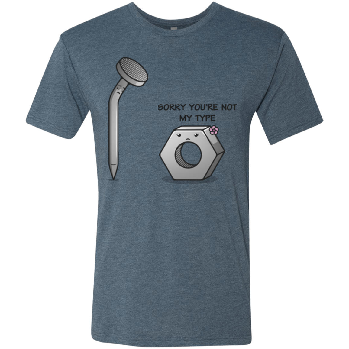 T-Shirts Indigo / Small Screw this Men's Triblend T-Shirt