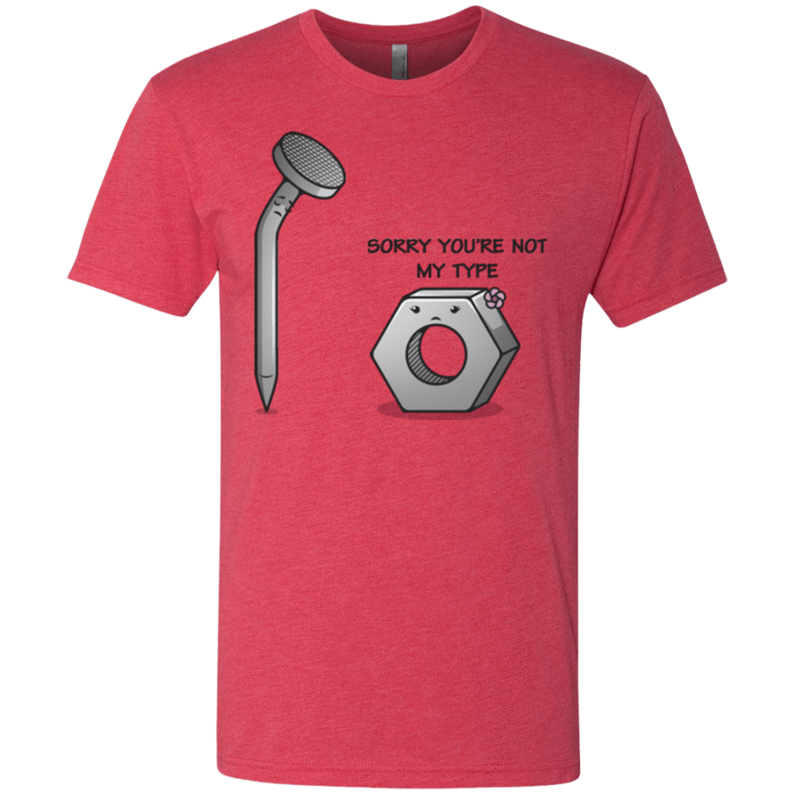 T-Shirts Vintage Red / Small Screw this Men's Triblend T-Shirt