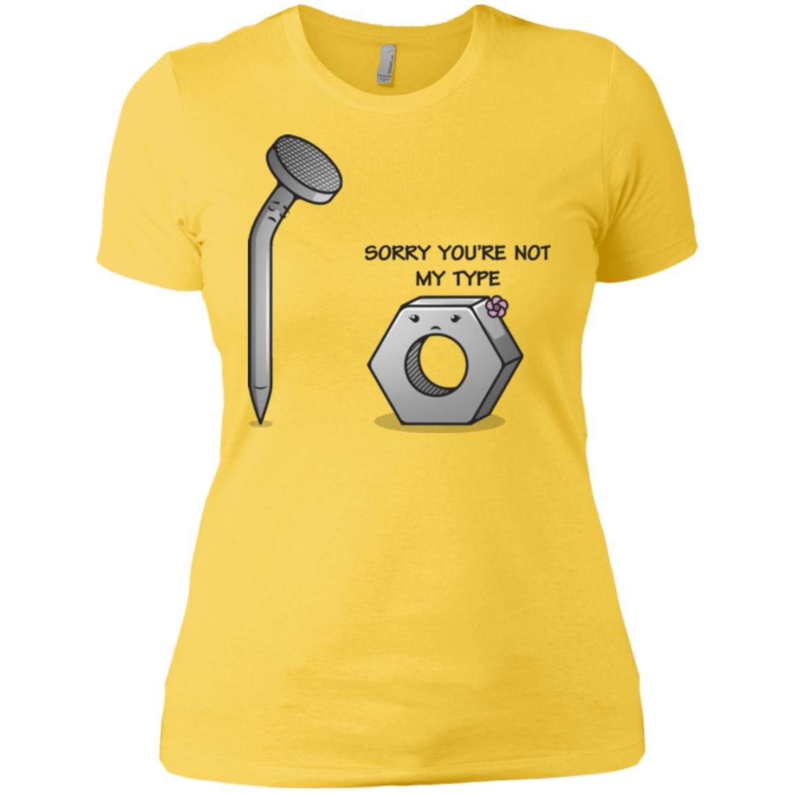 T-Shirts Vibrant Yellow / X-Small Screw this Women's Premium T-Shirt