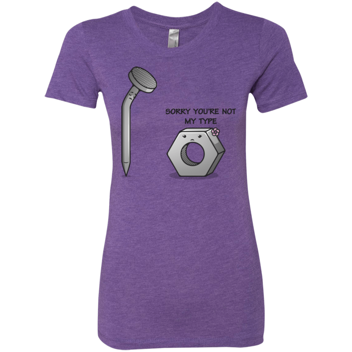 T-Shirts Purple Rush / Small Screw this Women's Triblend T-Shirt