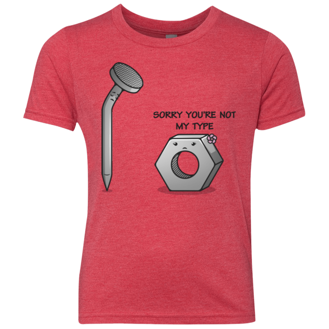 T-Shirts Vintage Red / YXS Screw this Youth Triblend T-Shirt