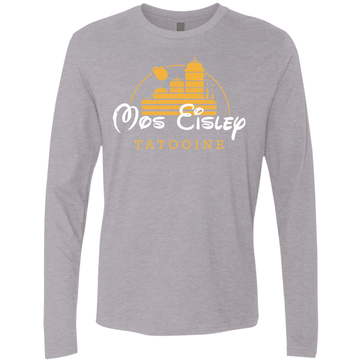 T-Shirts Heather Grey / Small Scum and Villainy Men's Premium Long Sleeve