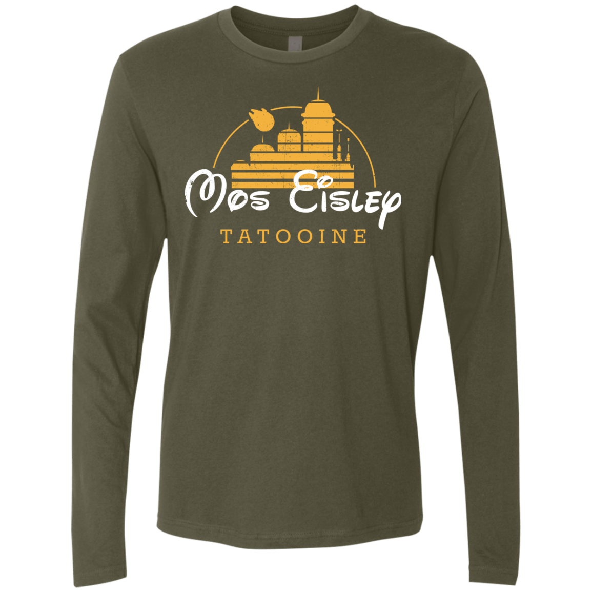 T-Shirts Military Green / Small Scum and Villainy Men's Premium Long Sleeve