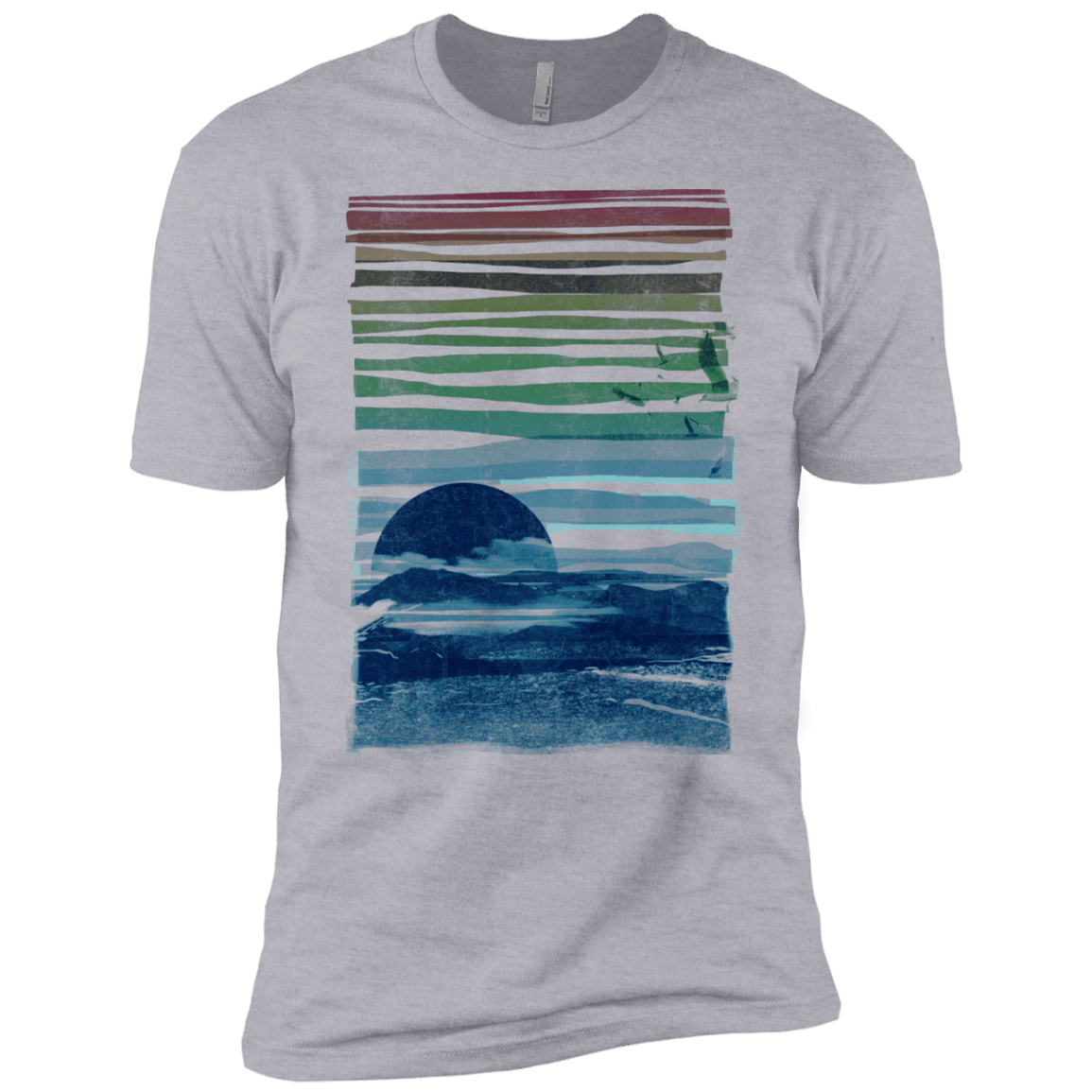 Sea Landscape Boys Premium T-Shirt