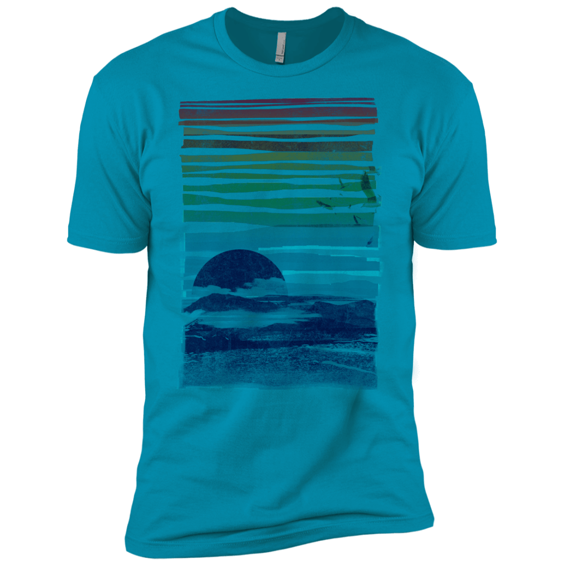 Sea Landscape Boys Premium T-Shirt