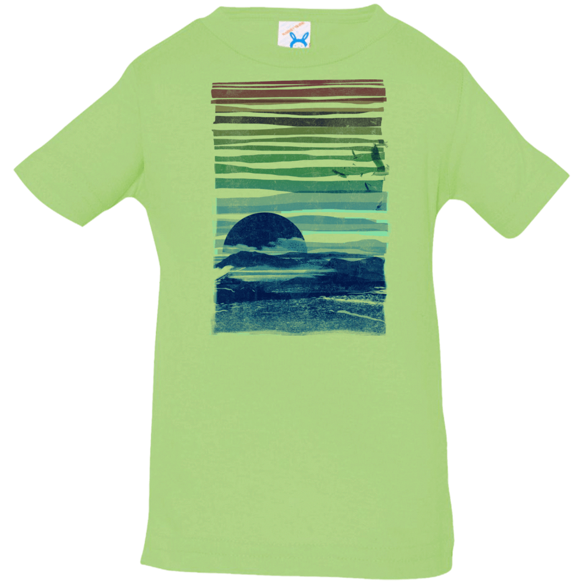 T-Shirts Key Lime / 6 Months Sea Landscape Infant Premium T-Shirt