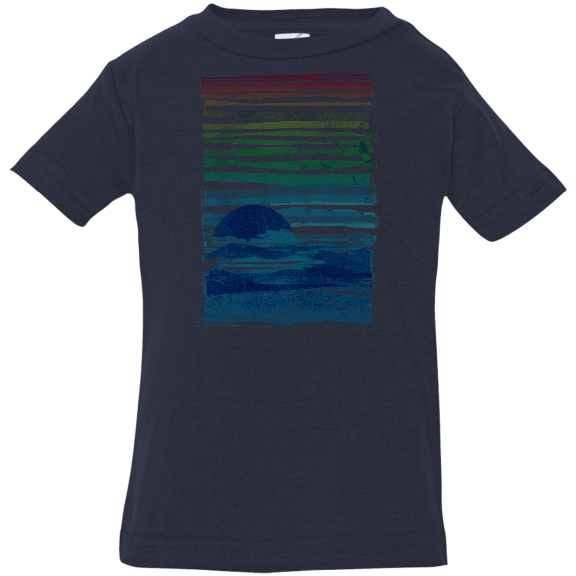 T-Shirts Navy / 6 Months Sea Landscape Infant Premium T-Shirt