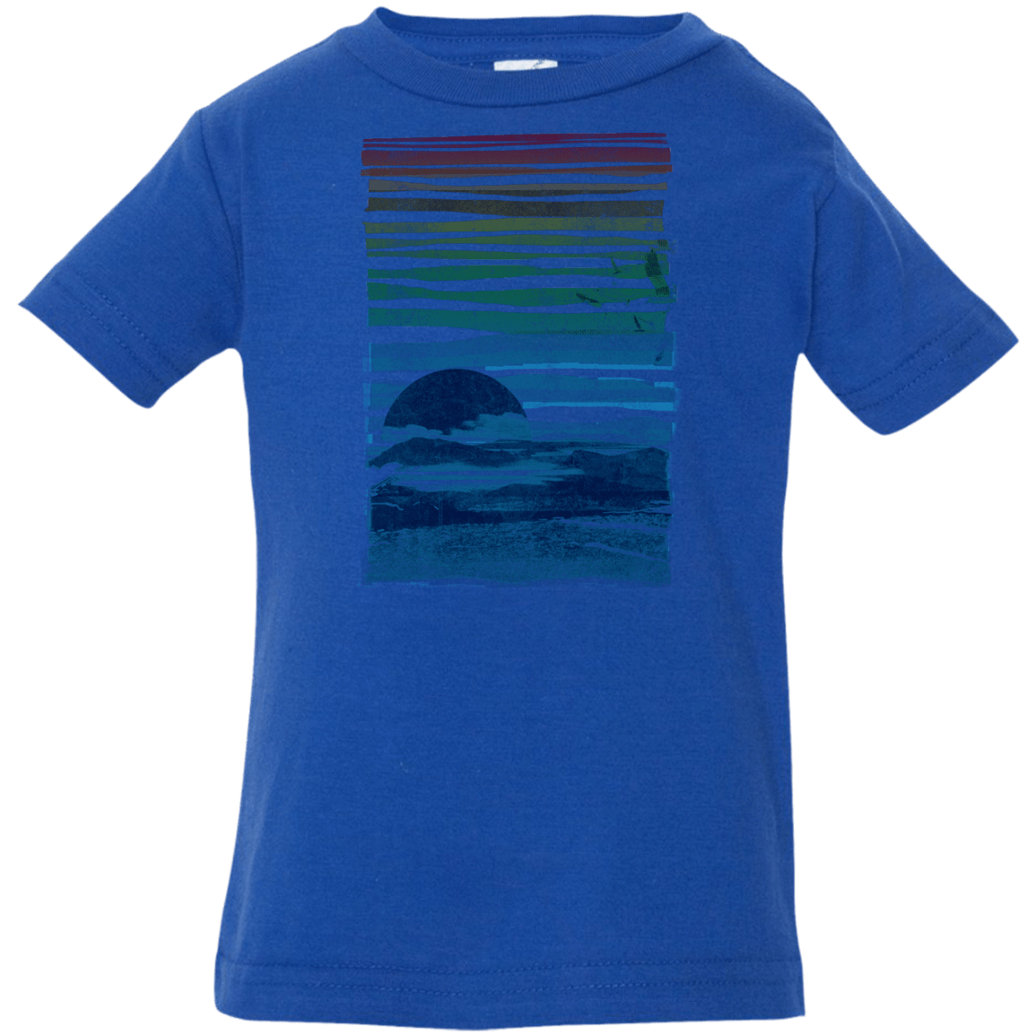T-Shirts Royal / 6 Months Sea Landscape Infant Premium T-Shirt