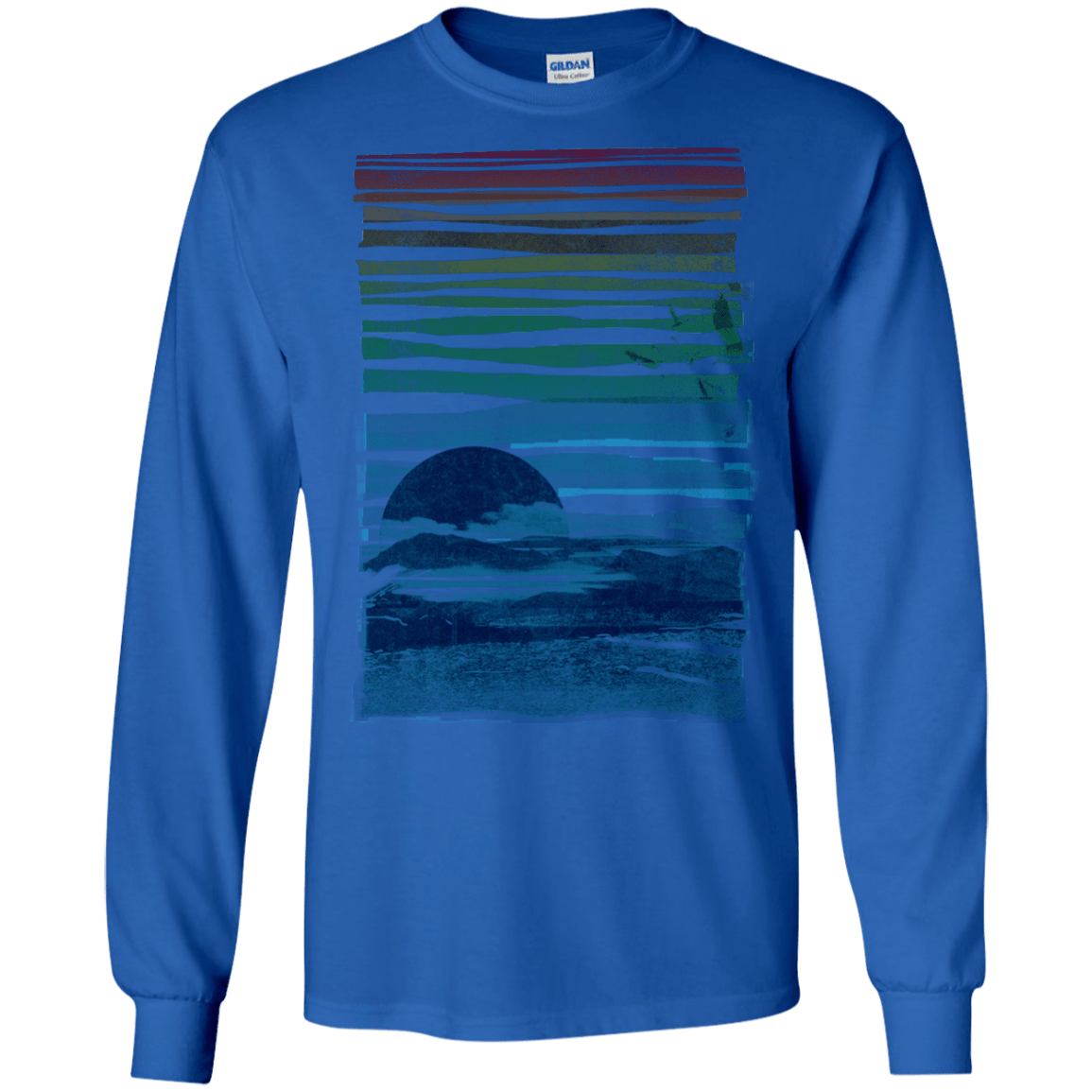 Sea Landscape Men's Long Sleeve T-Shirt