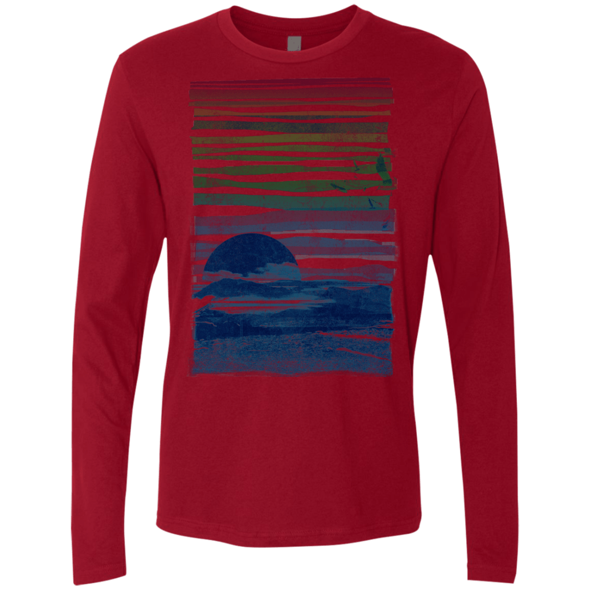 Sea Landscape Men's Premium Long Sleeve