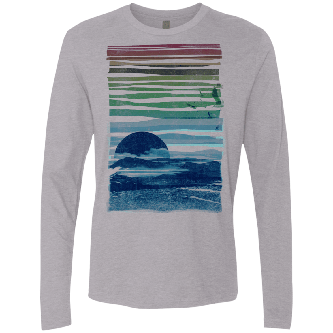 Sea Landscape Men's Premium Long Sleeve