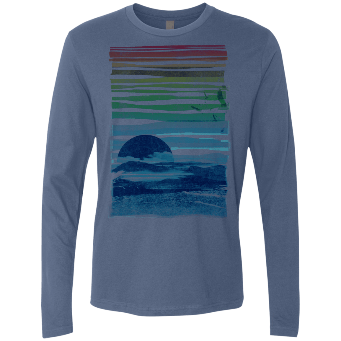 Sea Landscape Men's Premium Long Sleeve