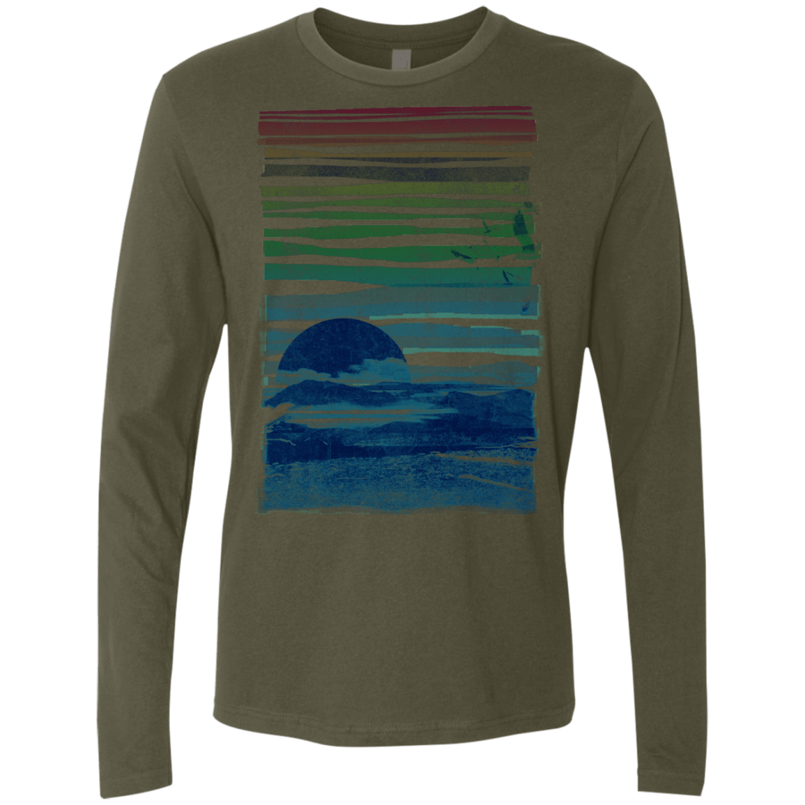 Sea Landscape Men's Premium Long Sleeve