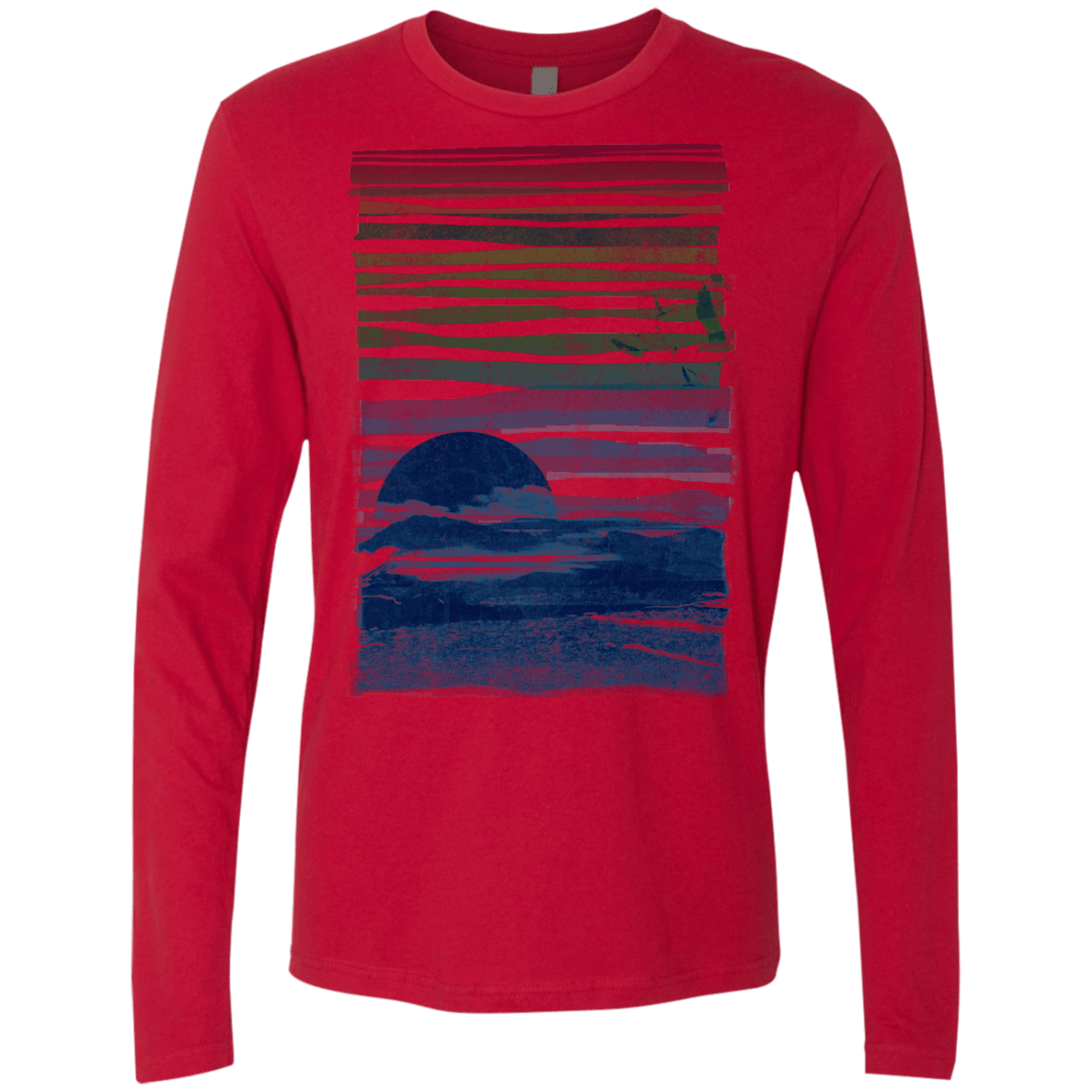 Sea Landscape Men's Premium Long Sleeve