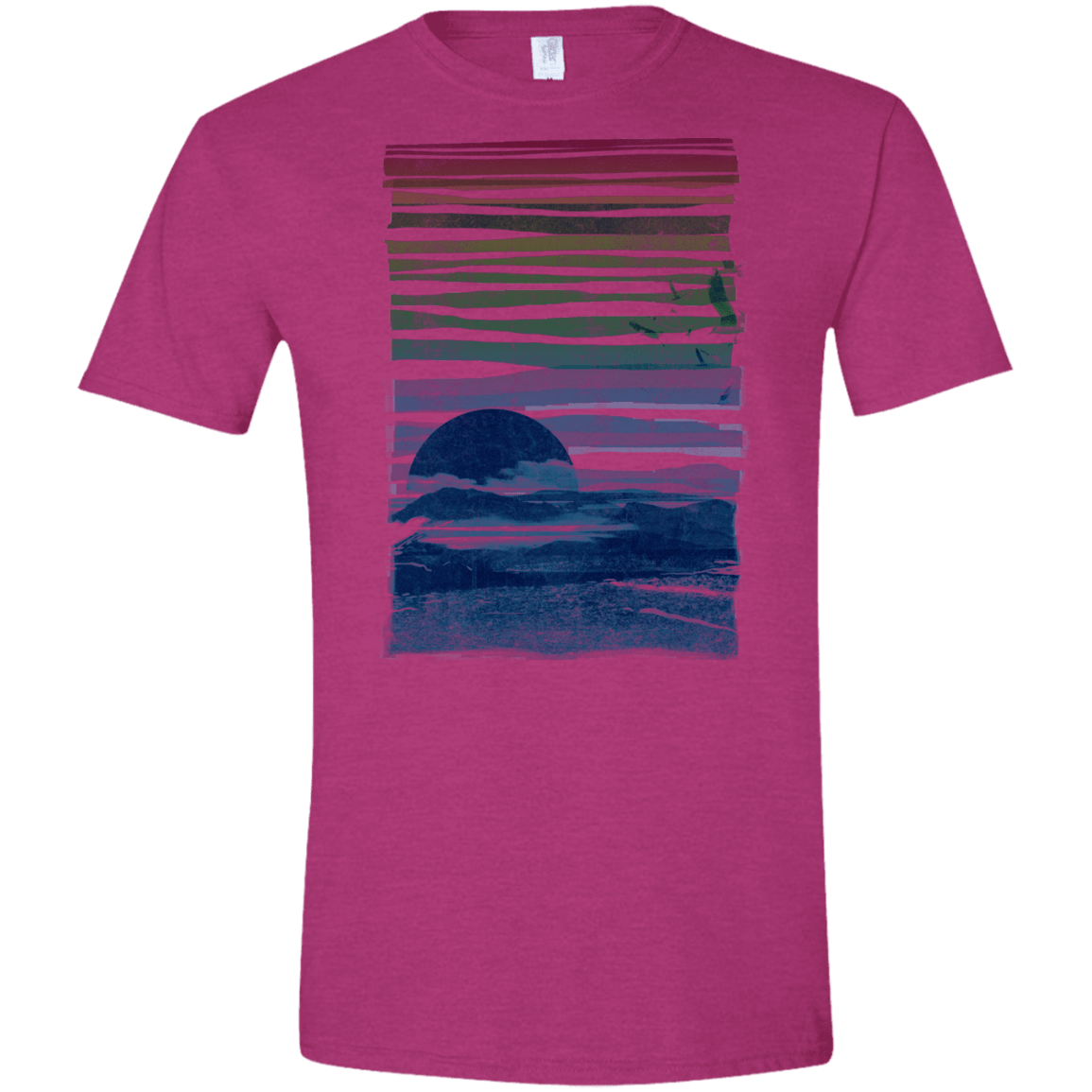 Sea Landscape Men's Semi-Fitted Softstyle