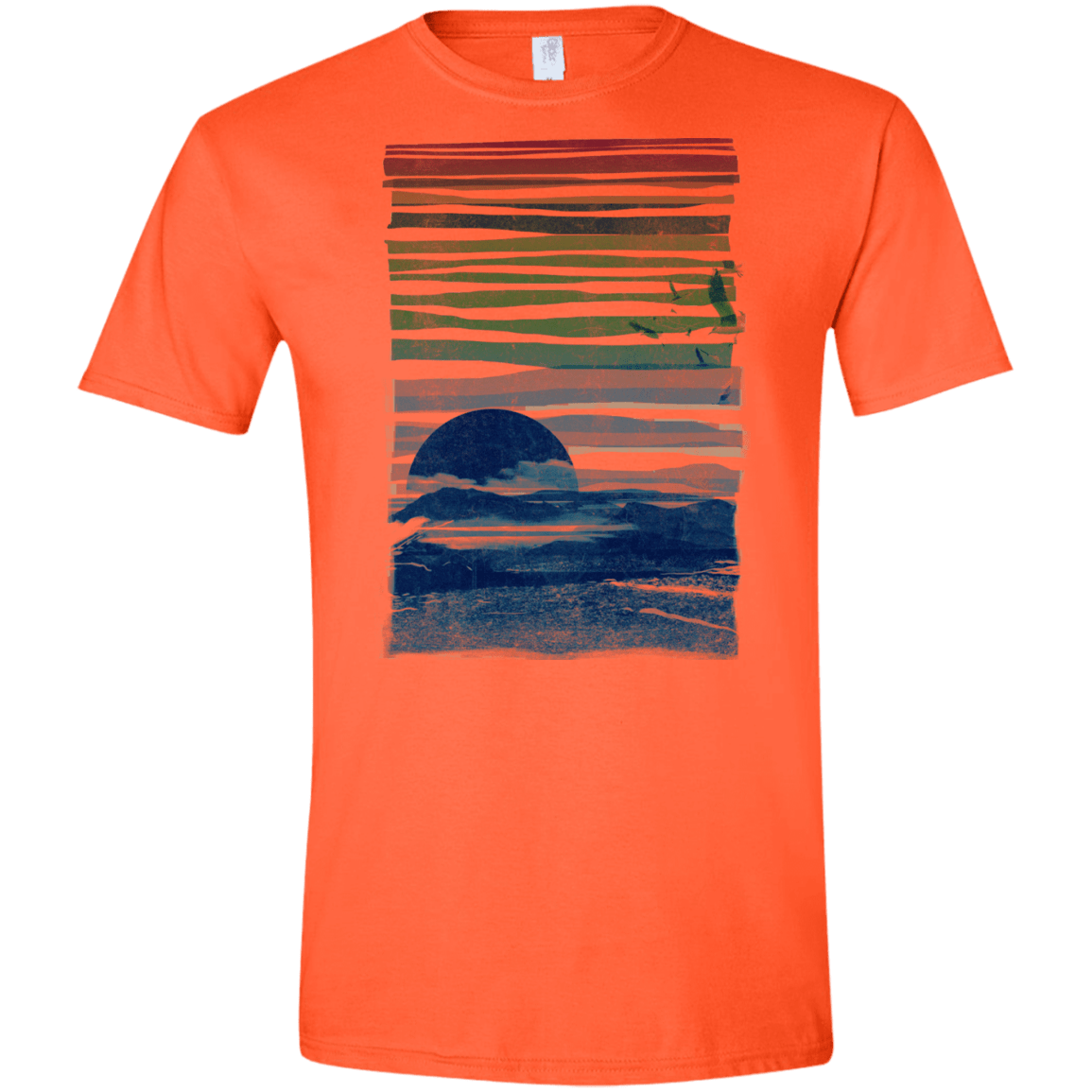 Sea Landscape Men's Semi-Fitted Softstyle