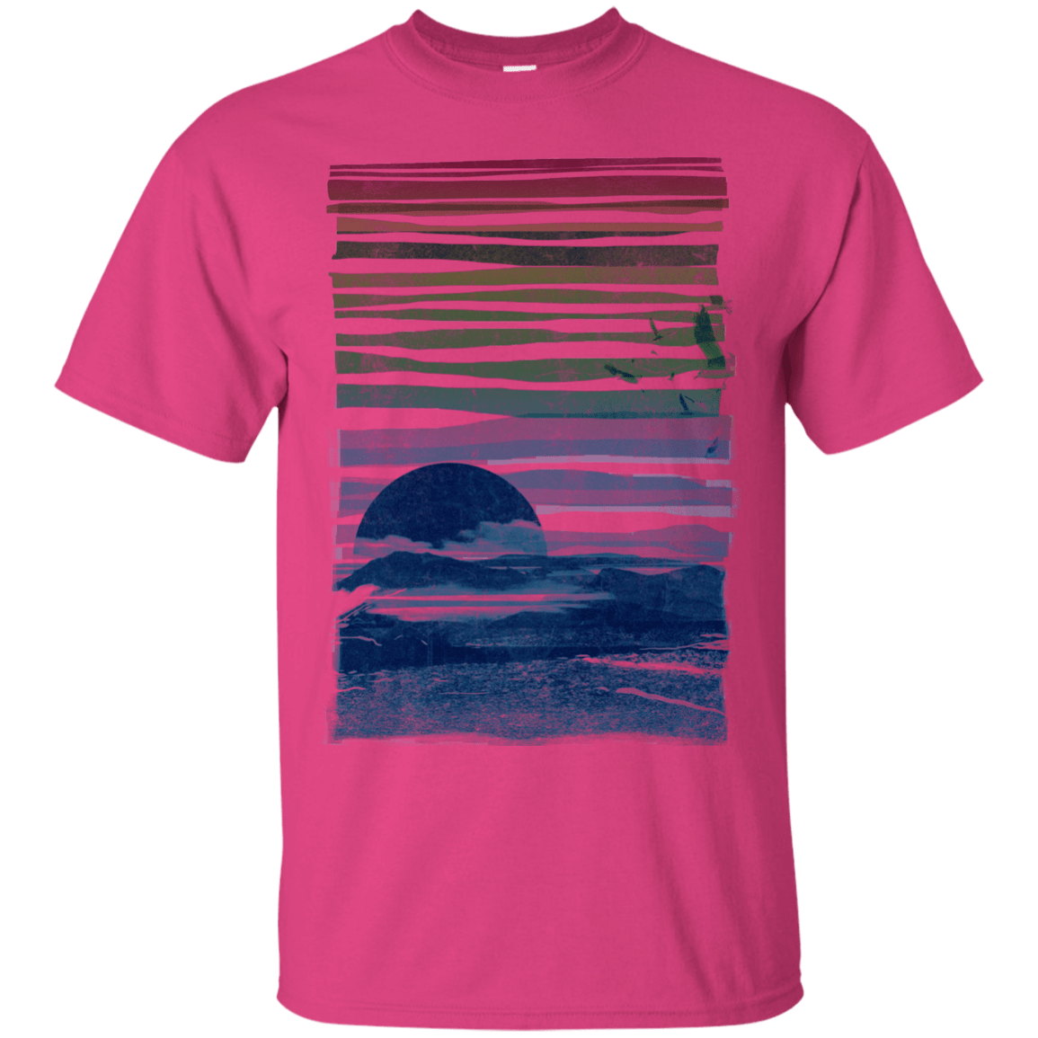 T-Shirts Heliconia / S Sea Landscape T-Shirt