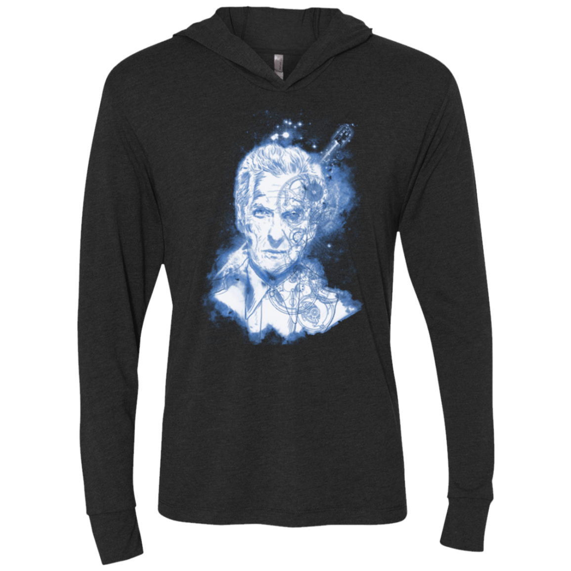 T-Shirts Vintage Black / X-Small Searching for Gallifrey Triblend Long Sleeve Hoodie Tee