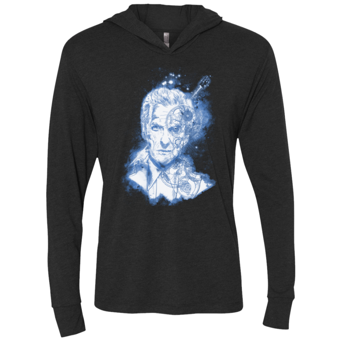 T-Shirts Vintage Black / X-Small Searching for Gallifrey Triblend Long Sleeve Hoodie Tee