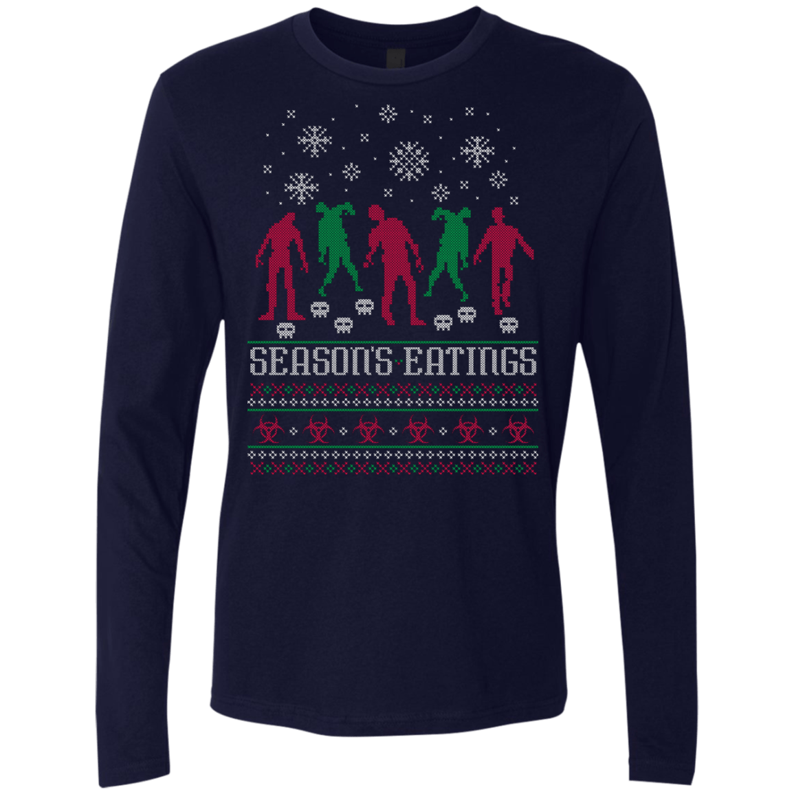 T-Shirts Midnight Navy / Small Season's Eatings Men's Premium Long Sleeve