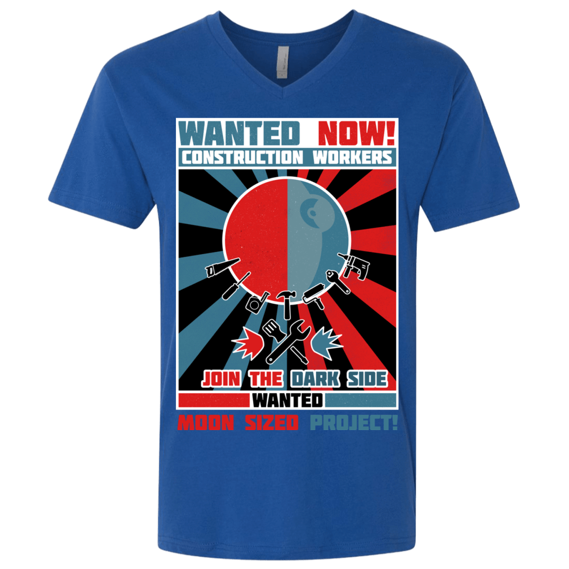 T-Shirts Royal / X-Small Secret Moon Society Men's Premium V-Neck