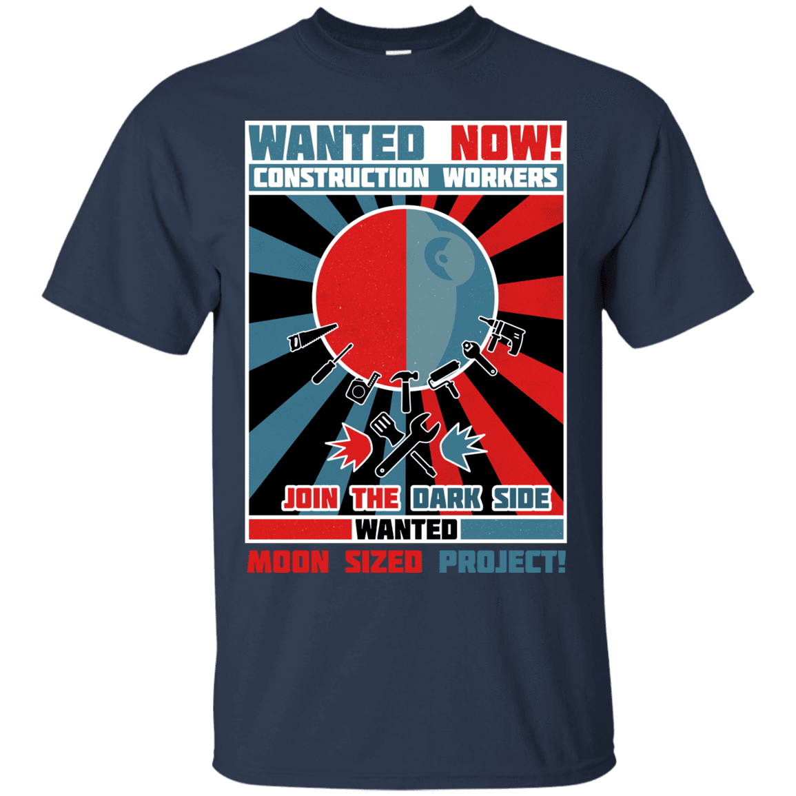 T-Shirts Navy / S Secret Moon Society T-Shirt