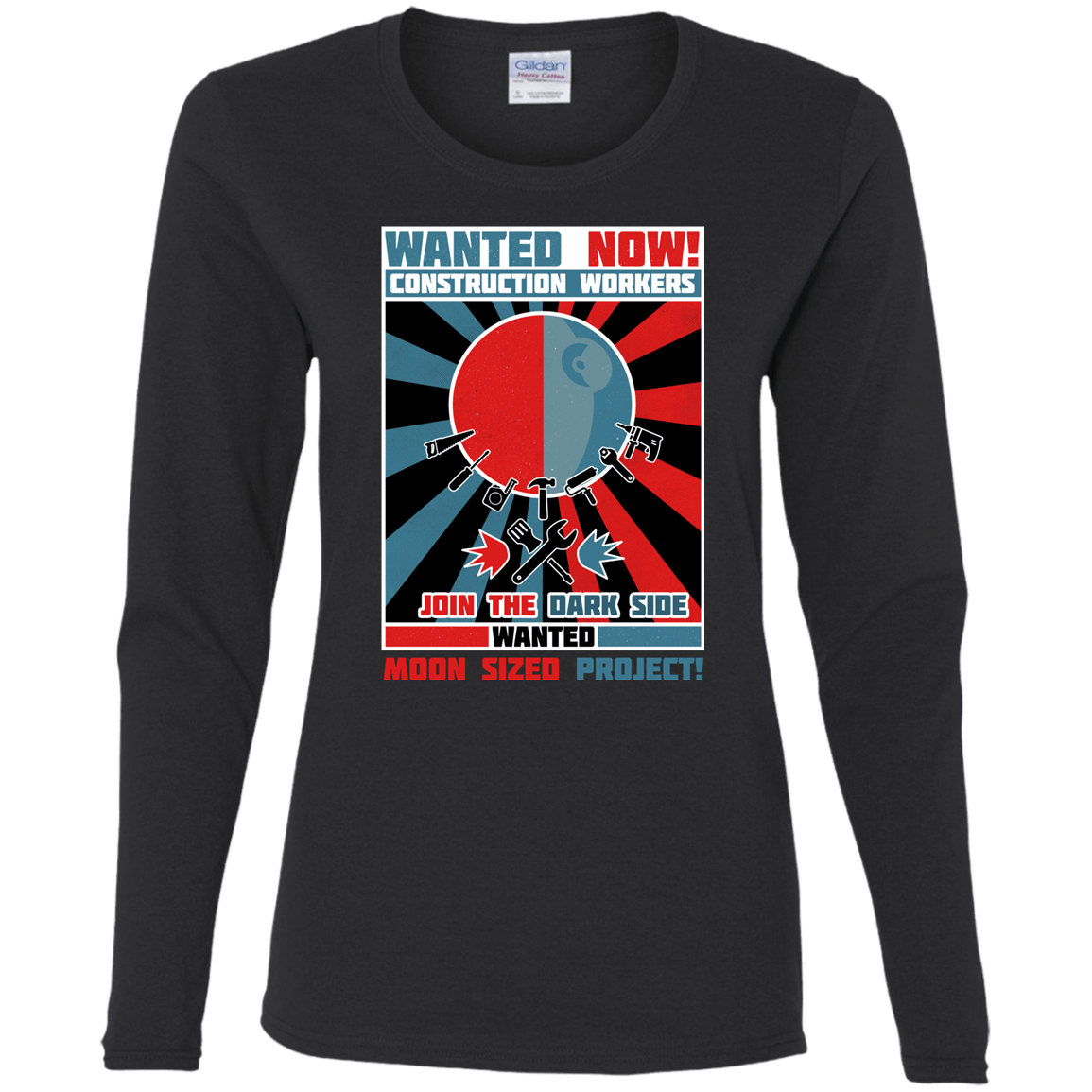 T-Shirts Black / S Secret Moon Society Women's Long Sleeve T-Shirt