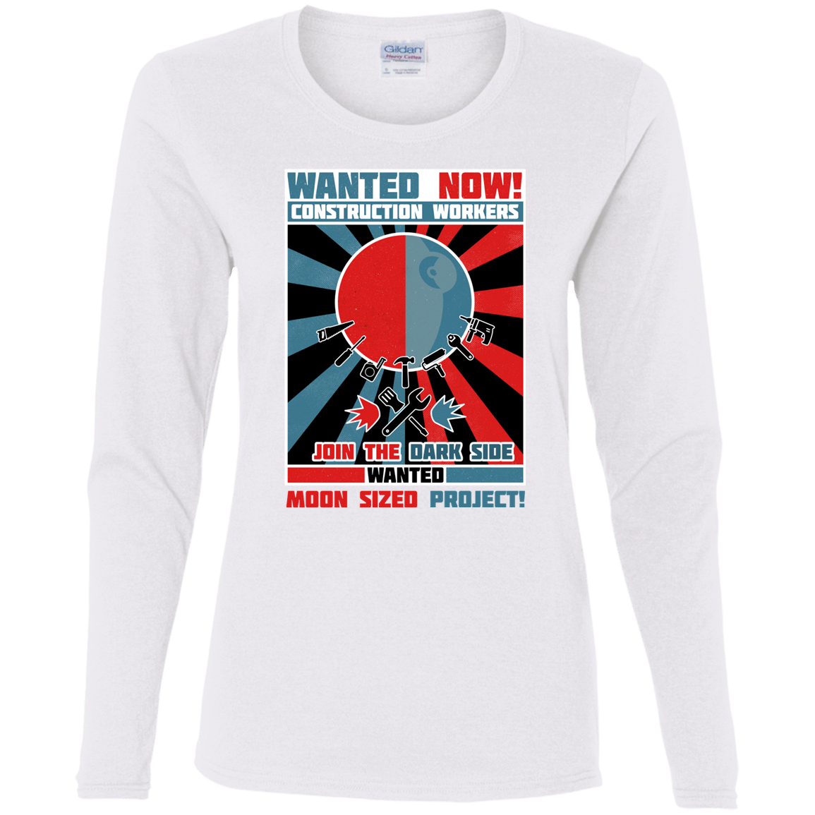 T-Shirts White / S Secret Moon Society Women's Long Sleeve T-Shirt