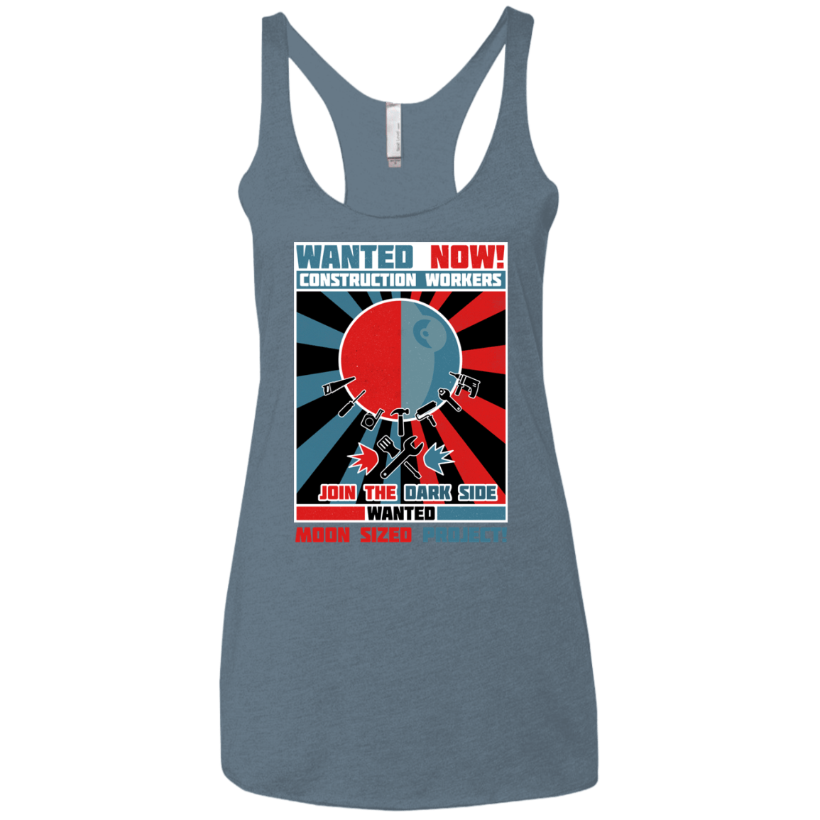 Secret Moon Society Women's Triblend Racerback Tank